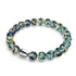 Bracelet Firefly Glass en argent sterling 925 et en forme de flamme de grès